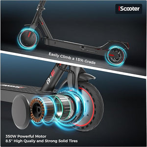 iScooter Elektroroller i9, Reichweite von 30 km und 25 km/h
