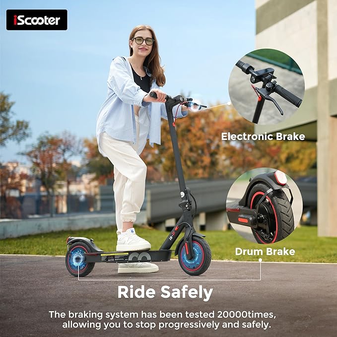 iScooter i8 Elektroroller - Reichweite von 20 km und 25 km/h