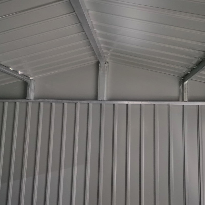 Gartenhaus aus galvanisiertem Stahl Roka 7,1 m² + Verankerungsset - X-Métal