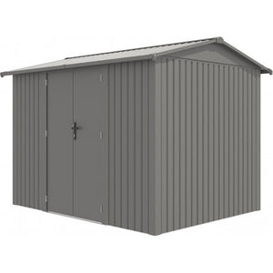 Gartenhaus aus galvanisiertem Stahl Roka 7,1 m² + Verankerungsset - X-Métal