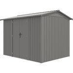 Lade das Bild in den Galerie-Viewer, Gartenhaus aus galvanisiertem Stahl Roka 7,1 m² + Verankerungsset - X-Métal
