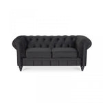 Lade das Bild in den Galerie-Viewer, Chesterfield-Sofa aus Samt, 2 Plätze, Modell Altesse
