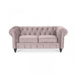 Lade das Bild in den Galerie-Viewer, Chesterfield-Sofa aus Samt, 2 Plätze, Modell Altesse
