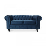 Lade das Bild in den Galerie-Viewer, Chesterfield-Sofa aus Samt, 2 Plätze, Modell Altesse
