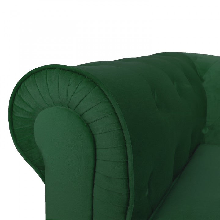 Chesterfield-Sofa aus Samt, 2 Plätze, Modell Altesse
