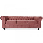Lade das Bild in den Galerie-Viewer, Chesterfield-Sofa aus Samt, 3 Plätze, Modell Altesse
