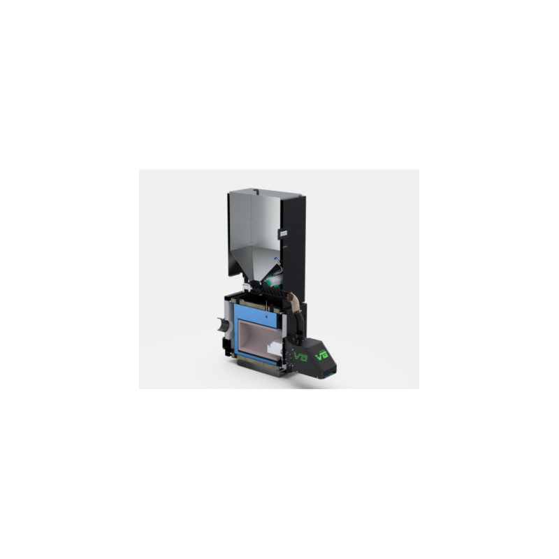 Kompakte Luxus-Pelletkessel MINI BIO LUXURY COMPACTE 21 KW