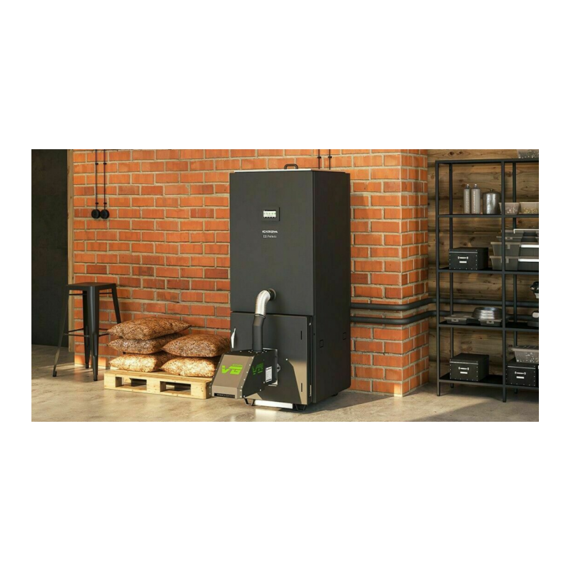 Kompakte Luxus-Pelletkessel MINI BIO LUXURY COMPACTE 21 KW