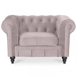 Lade das Bild in den Galerie-Viewer, Chesterfield-Sessel aus Samt Altesse
