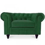 Lade das Bild in den Galerie-Viewer, Chesterfield-Sessel aus Samt Altesse
