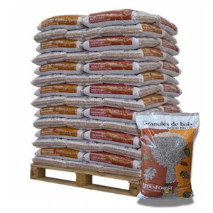 Ardenforest 100 % Weichholzpellets – 70 Säcke à 15 kg
